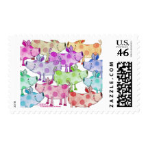 Piggy Collage Stamps
