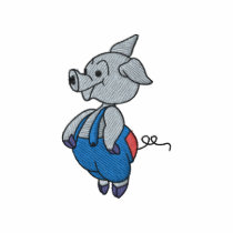 Piggy embroidered shirts