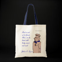 Piggy Epicure Shopping Tote bags