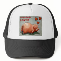 PIGGY IN LOVE HAT
