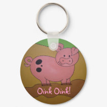 Piggy Keychain by charlie_ducky Piggy Keychain