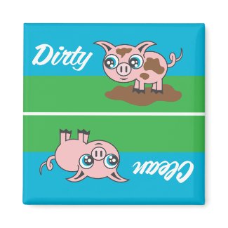 Piggy magnet