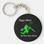 Piggy Moto Logo Keychain