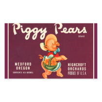 Piggy Pears Sticker