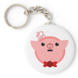 piggy pig key chain