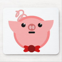 piggy pig mousepads