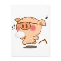 Pirouettes porcines cartes postales