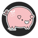 Piggy sticker