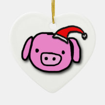 Piggy xmas ornament