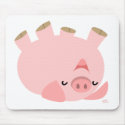 Piggy's having fun mousepad by Lioness_Graphics Piggy's having fun mousepad