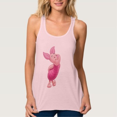 Piglet 9 flowy racerback tank top