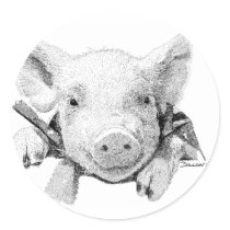Piglet Stickers