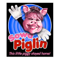 Piglin! Poster posters by ttfisher Piglin! Poster posters
