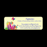 Pigments-Return address/product labels -customize labels