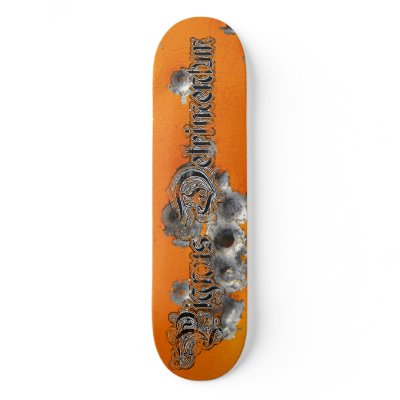 'Pignus Detrimentum' • 'Collateral Damage' Skate Board by PeterCulley