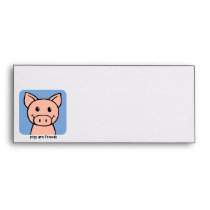 Pigs Are Friends Envelope