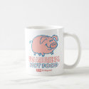 Pigs Are Friends Mug by PETA Pigs Are Friends Mug