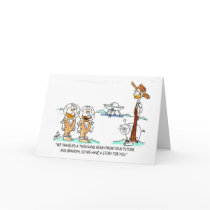 Pigs From The Future  (Greeting Card)