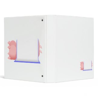 Pigs In A Blue Blanket binder