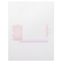 Pigs In A Pink Blanket Customized Letterhead