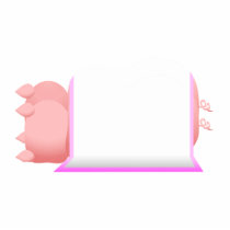 Pigs In A Pink Blanket Photo Sculptures
