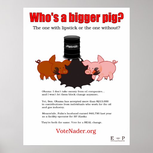 Pigs In Lipstick Poster Zazzle