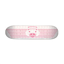 Pigs learn to fly skate boards