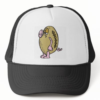 Pigskin Mesh Hat by sportydesigns