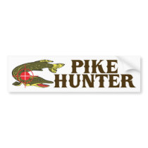 Pike Hunter bumper stickers