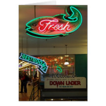 Pike Place Market Awakens Card