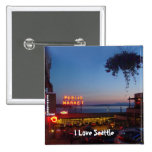 Pike Place Market Pinback Button