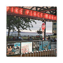 pike place market Seattle magnets