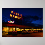 Pike Place Market, Seattle Posters