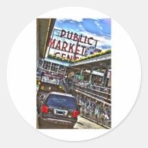 Pike Place Market Stickers