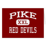 Pike - Red Devils - High - Indianapolis Indiana Card