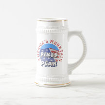 Pikes Peak America's Mountain Coffee Mugs