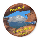Pikes Peak, Colorado Springs, Colorado Fridge Magnet