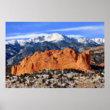 Pikes Peak, Kissing Camels Print