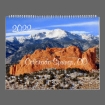 Pikes Peak Mountain, Colorado Springs, CO calendars