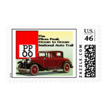 Pikes Peak Ocean to Ocean Auto Trail Stamp