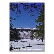 Pike's Peak Snowscape cards