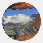 Pikes Peak Thru Hole Sticker