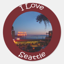 Pikes Place Market Stickers