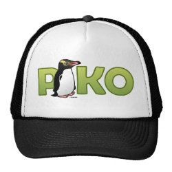 Piko, the Yellow-eyed Penguin Trucker Hat