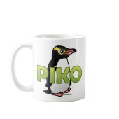 Piko, the Yellow-eyed Penguin Classic White Mug