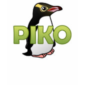Piko, the Yellow-eyed Penguin Kids Dark T-Shirt