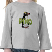 Piko, the Yellow-eyed Penguin Toddler Long Sleeve