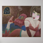 Pilar's Pink Pants art print