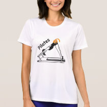 Pilates Cat t-shirts