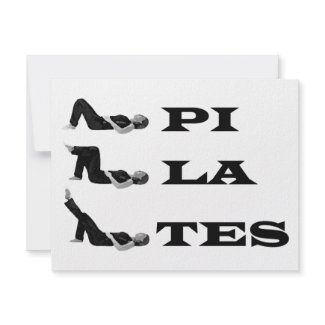 Pilates figures! invitation